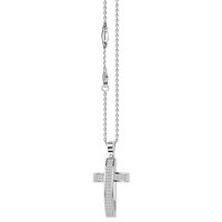 Collana Zancan Uomo in Oro bianco Diamante EC582B - EC582B